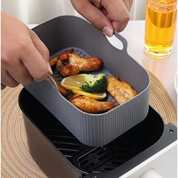 MOLDE RECTANGULAR SILICONA FREIDORA DE AIRE
