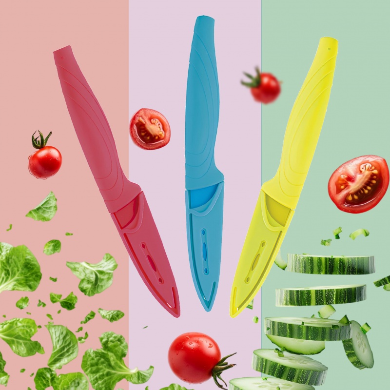 SET DE 3 CUCHILLOS CON FUNDA
