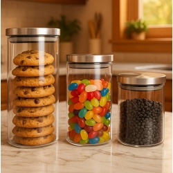 SET DE 3 TARROS HERMÉTICOS
