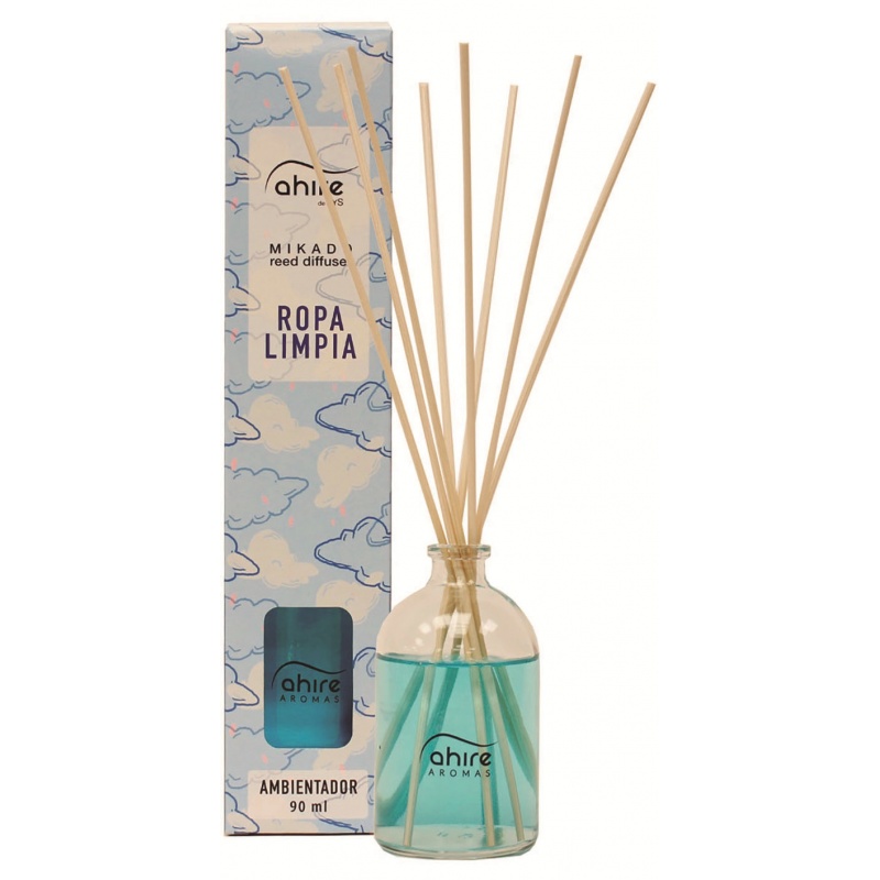 AMBIENTADOR MIKADO AHIRE ROPA LIMPIA
