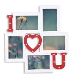 MARCO MULTiUSOS CON LED I LOVE YOU
