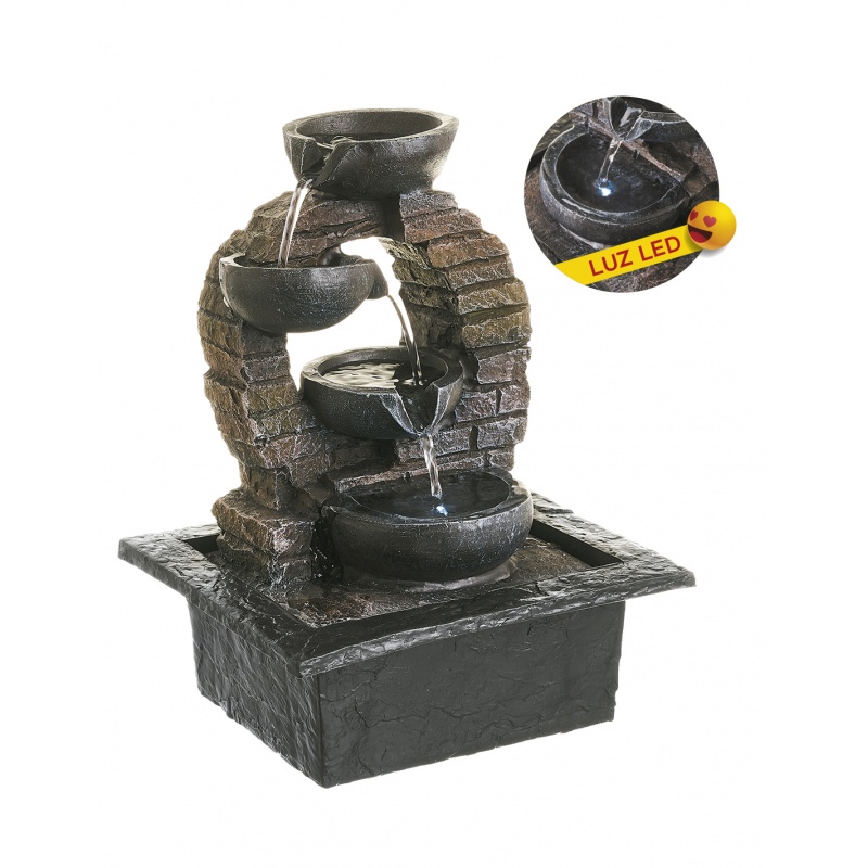 FUENTE CON LUZ LED 

