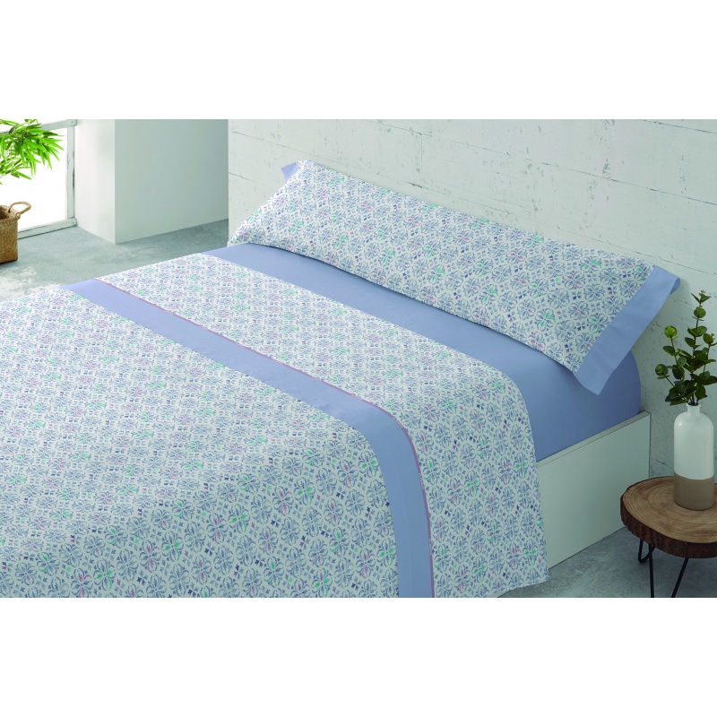 JUEGO DE SÁBANAS MALABA CAMA 90 CM
