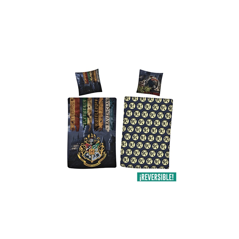 FUNDA NÓRDICA HARRY POTTER CAMA 90 CM 
