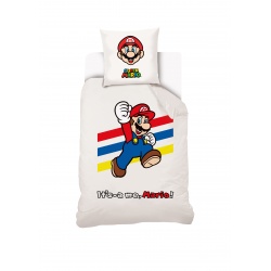 FUNDA NÓRDICA SUPERMARIO CAMA 90 CM 
