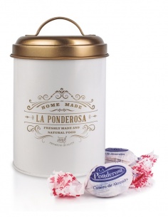 LATA PREMIUM CON POLVORONES DE ALMENDRA

