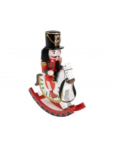 FIGURA SOLDADO CASCANUECES CABALLO
