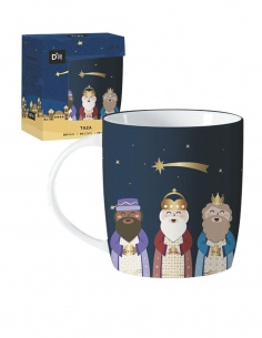 TAZA REYES MAGOS AZUL
