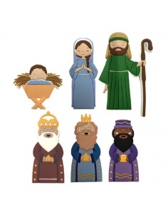 SET DE 6 IMANES BELÉN
 2