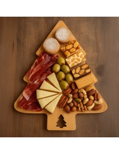 TABLA PARA CORTAR/SERVIR ÁRBOL DE NAVIDAD
