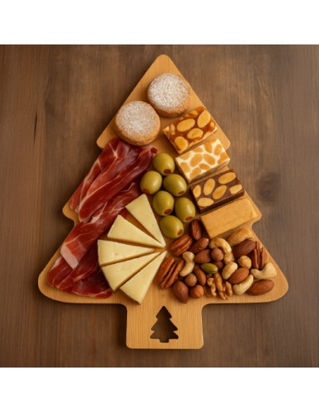TABLA PARA CORTAR/SERVIR ÁRBOL DE NAVIDAD

