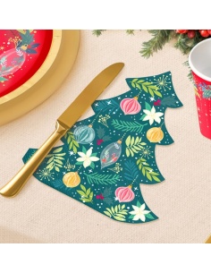 SERVILLETAS ÁRBOL DE NAVIDAD
