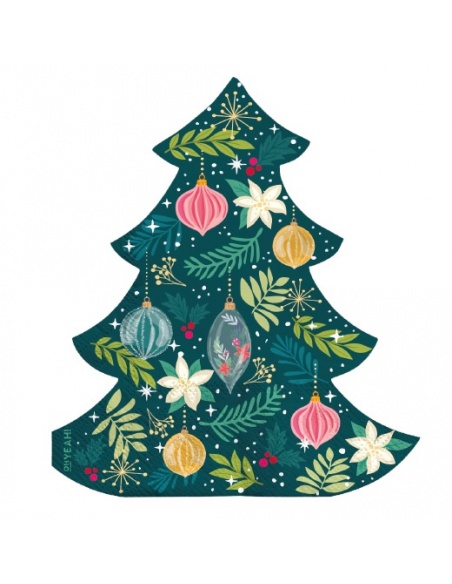 SERVILLETAS ÁRBOL DE NAVIDAD
