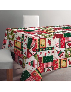 MANTEL NAVIDEÑO RENO 140 X 180 CM.
