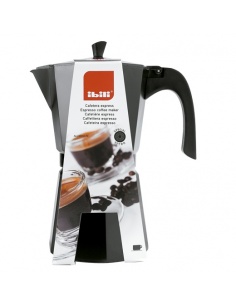 CAFETERA EXPRESS NEGRA 6 TAZAS
