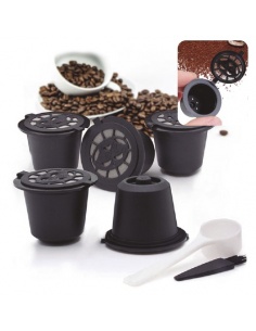 SET DE 5 CÁPSULAS CAFÉ CON ACCESORIOS
