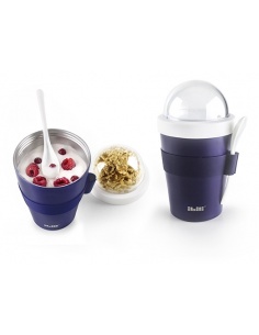 VASO DOBLE PARED PORTA YOGUR, CEREALES, FRUTA
