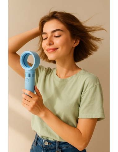 VENTILADOR PORTÁTIL SIN ASPAS USB
