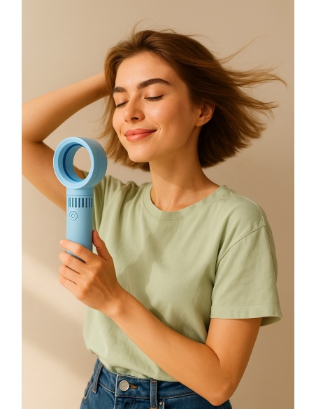 VENTILADOR PORTÁTIL SIN ASPAS USB
