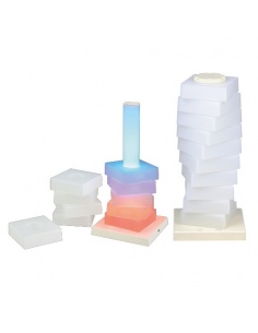 LÁMPARA MODERNA CON LUZ LED
 2