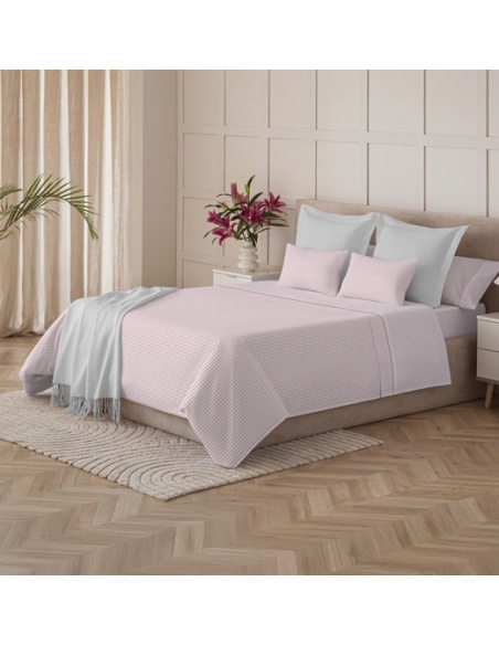 JUEGO DE SÁBANAS DENIA VIOLET ICE CAMA 150 CM.
