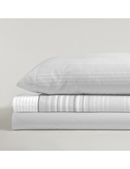 JUEGO DE SÁBANAS MAISON GRIS CAMA 135 - 140 CM.
