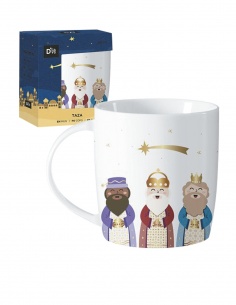 TAZA REYES MAGOS BLANCA 
