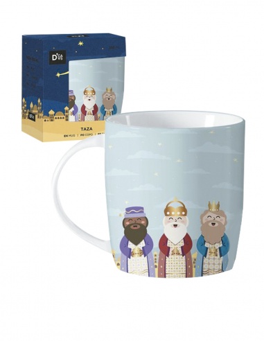 TAZA REYES MAGOS CELESTE
