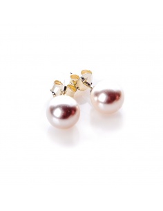 PENDIENTES PERLAS BLANCAS
