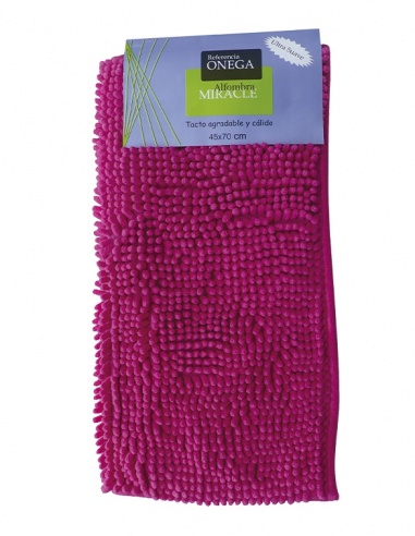 ALFOMBRA MICROFIBRA FUCSIA
