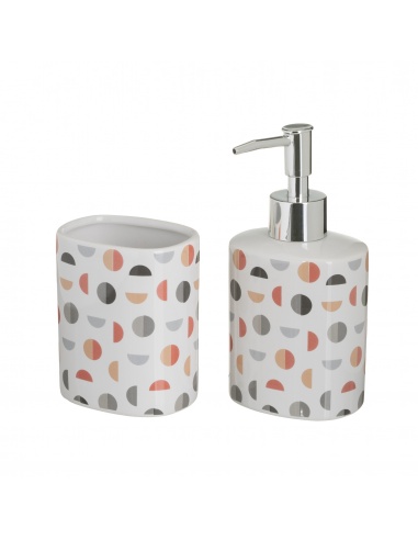 SET DE BAÑO CERAMICA LIFE 

