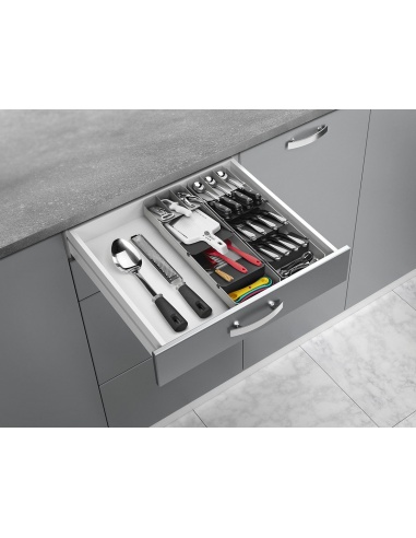 ORGANIZADOR CUBERTERO Y UTENSILIOS AJUSTABLE 
