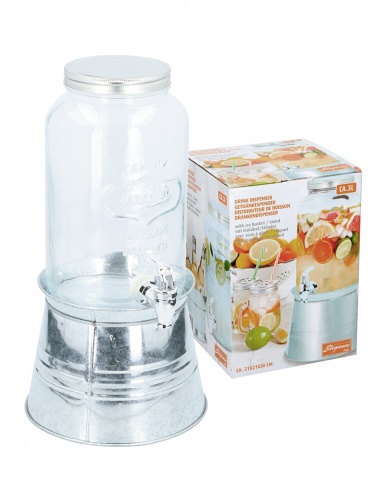 DISPENSADOR DE BEBIDAS CON BASE 
