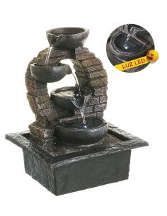 FUENTE CON LUZ LED 
