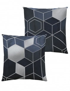 FUNDA COJÍN REVERSIBLE 50X50 CM BLUEM
