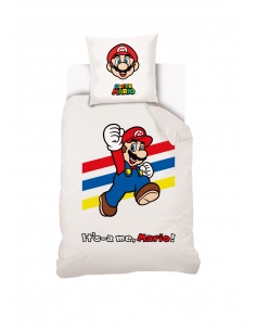 FUNDA NÓRDICA SUPERMARIO CAMA 90 CM 
